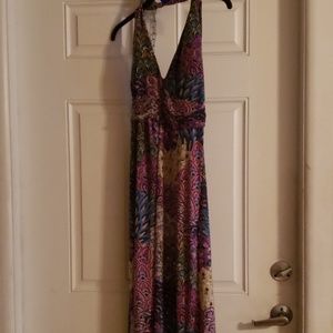 Multicolor maxi dress